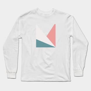 Abstract future triangle Long Sleeve T-Shirt